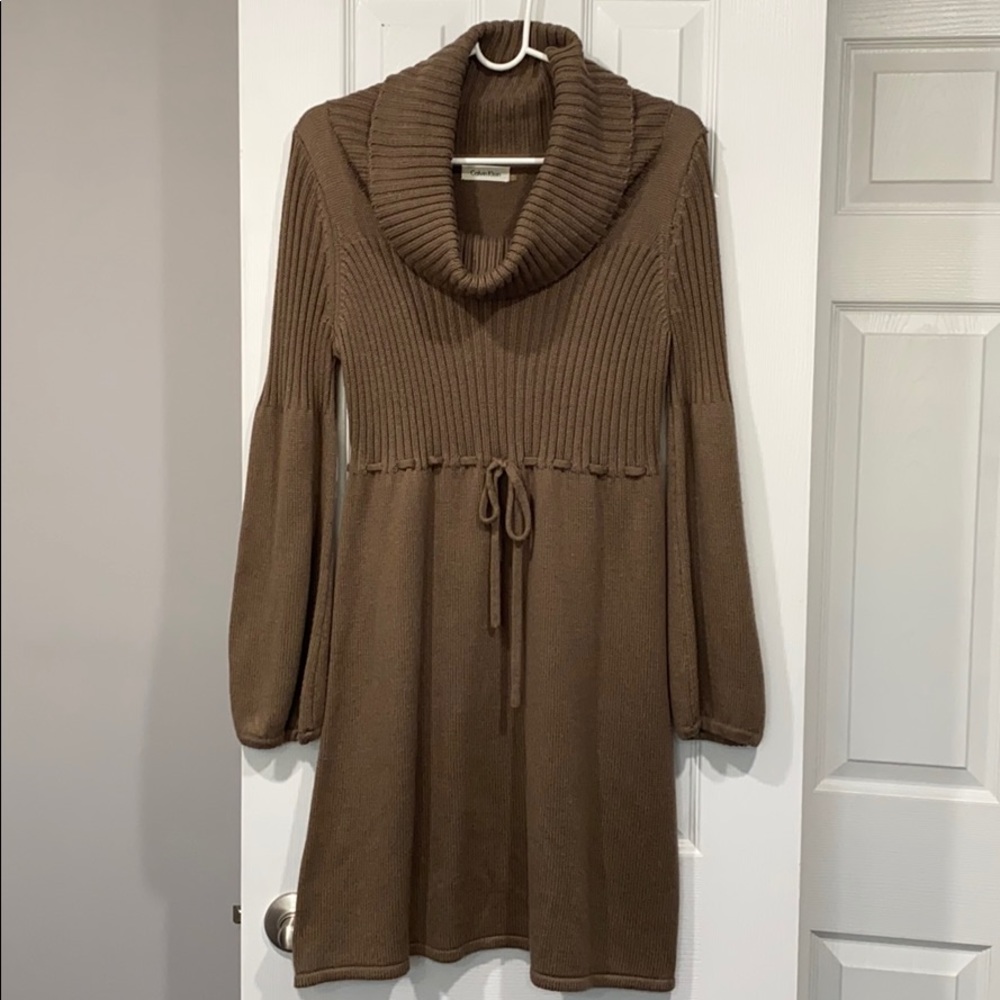 Calvin Klein sweater dress L